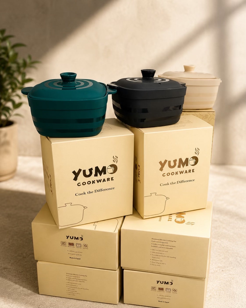Yumo cookware silicone pot